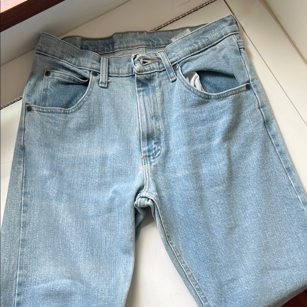 Men's Wrangler Light Blue Jeans